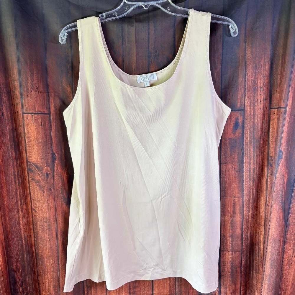 A'nue‎ Miami A Line Tank White Women's Size Large NWT Made in USA